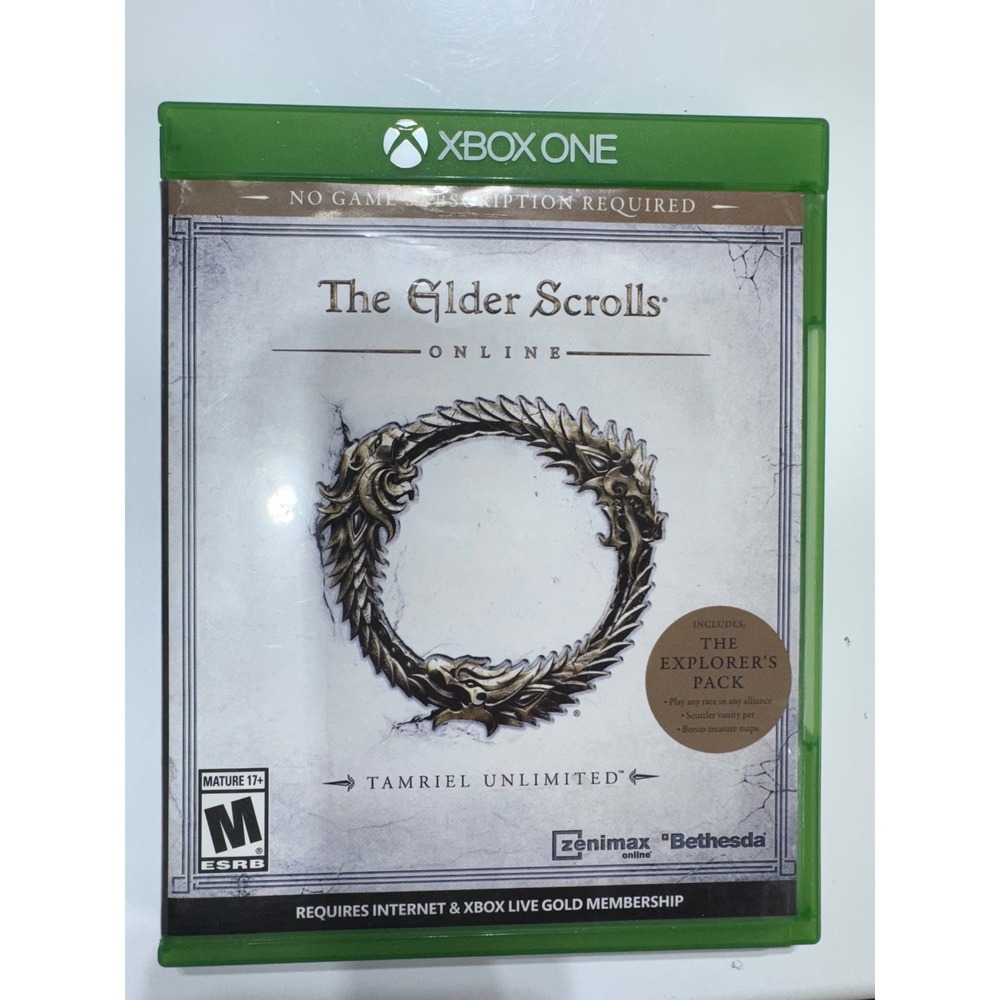 Bethesda The Elder Scrolls Online Tamriel Unlimited‎ Xbox One Game MMORPG Tested